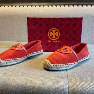Tory Burch Orange Espadrilles